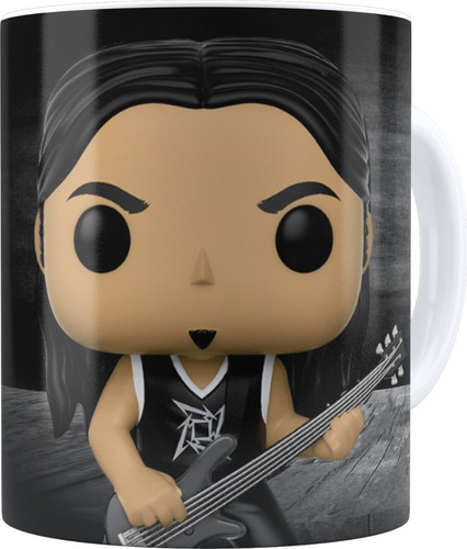 Taza Ceramica Premium Banda Metallica Funkos
