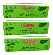 Comprar Edulcorante Hileret Stevia X 400 Sobres 3 Cajas