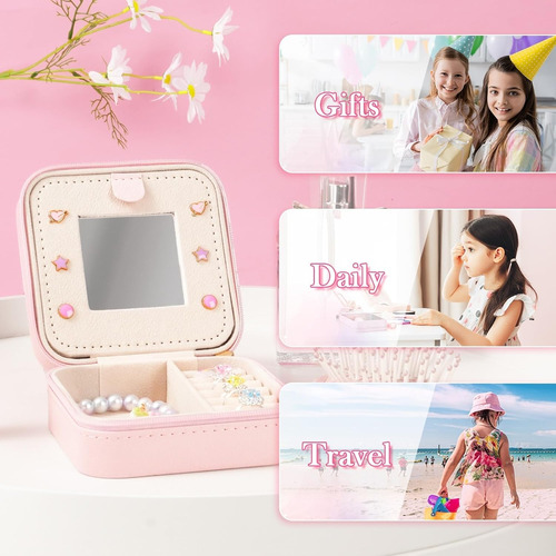 Joyero Para Ninas Joyero Con Unicornio Rosa Para Ninos Tr...