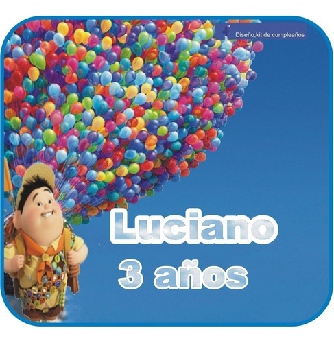 Up Una Aventura De Altura P/ 15 Niños Personalizado Cumple