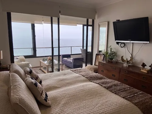 Arriendo Departamento Amoblado Por Días, Espectacular Vista