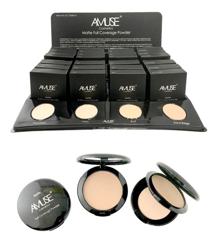 Compacto Amuse Matte Cobertura Alta! Kl172 Mayor/detal