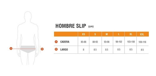 Slip Natacion Zunga Resistente Cloro Heracles Fivra
