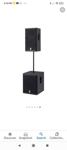 Imagen 3 de 10 de Yamaha Bocina Dsr115 Professional ( 'gama Alta )