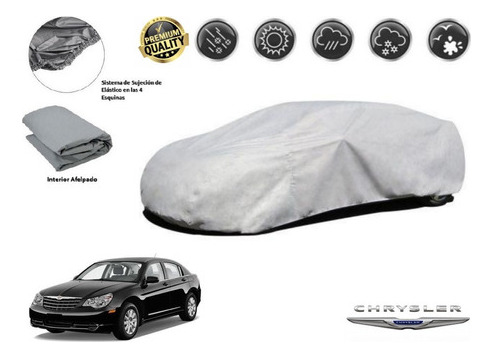 Funda Car Cover Afelpada Premium Chrysler Cirrus 2.4l 2009
