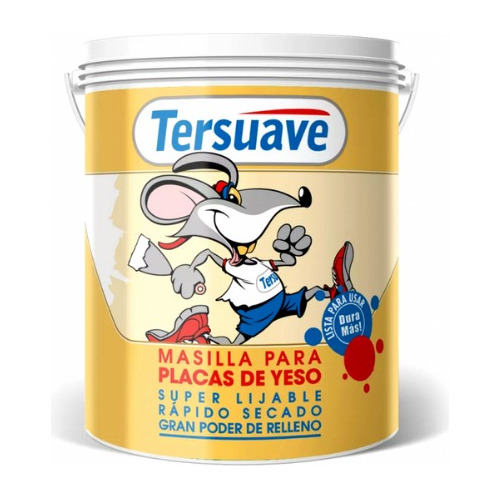 Masilla Para Placa De Yeso 16 Kg Tersuave - Deacero