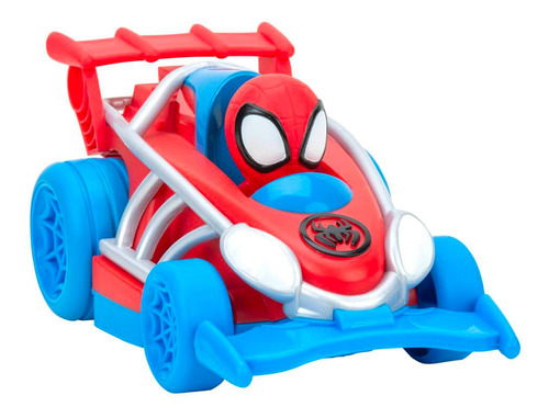 Vehículo Retráctil Pull Black 15 Cm Spidey Spidey