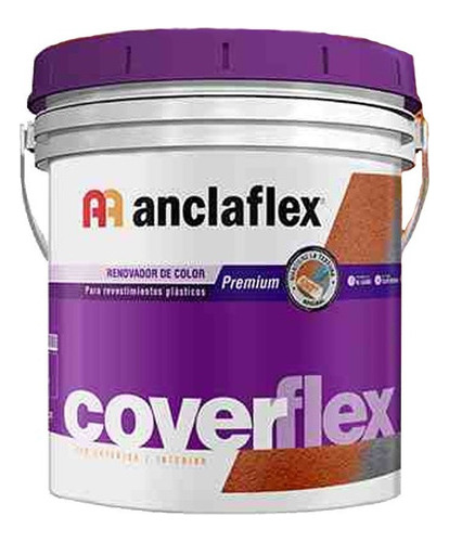 Coverflex Revividor Renovador Color Texturado Anclaflex 20l