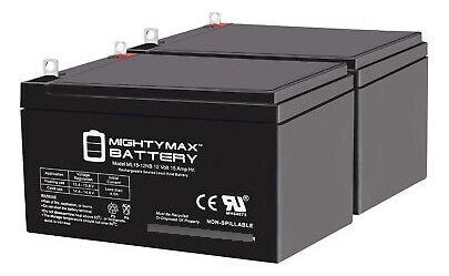 Mighty Max Ml15-12nb 12v Battery Compatible With Luyuan  Eed