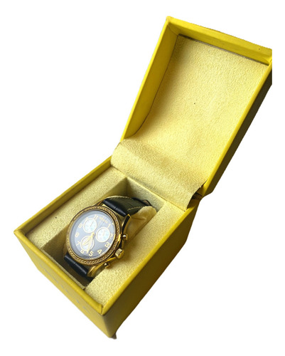 Relógio Invicta Angel Model 0579 (ótimo Estado Conservação) Preto Dourado Preto (Usado)