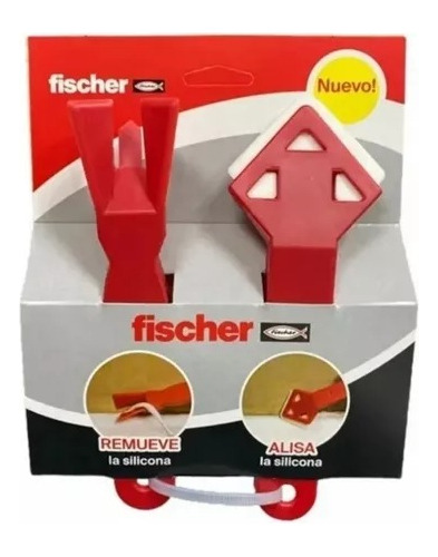 Kit Aplicador De Siliconas Selladores Fischer 2 X 1 