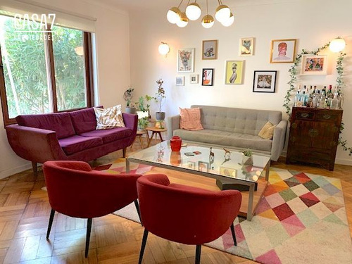 Casa En Venta De 3 Dorm. En Ñuñoa