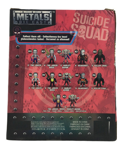 Jada Metal Dc Suicice Squad Killer Croc