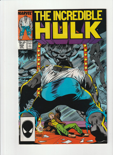 The Incredible Hulk 339 Todd Mcfarlane 1988 En Ingles (Usado)