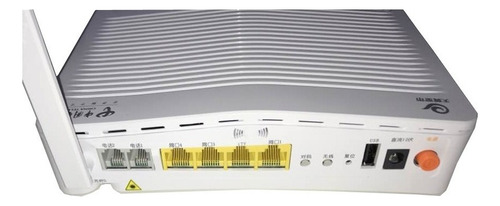 Roteador Fibra Gpon Hg260gs Pppoe/bridge 4portas Usb+gigabit Cor Branco