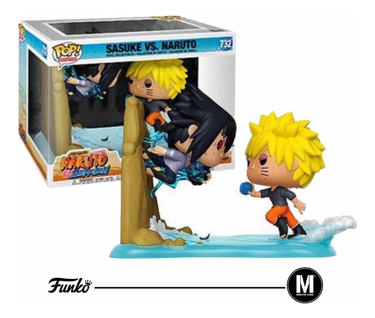 Funko Pop Sasuke Vs Naruto #732 Anime Moment Naruto Shippude | Mercado