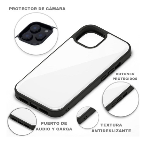 Funda Antigolpes Para Iphone Y Otros Blue Demon Poster No.1 Negro Iphone 14 Plus