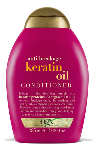  Ogx Keratin Oil Condicionador Ogx Keratin Oil Com 385ml