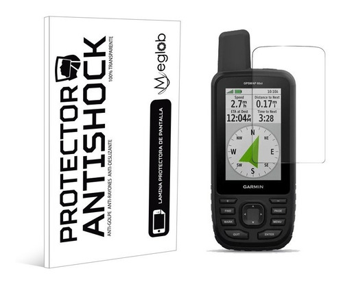 Protector De Pantalla Antishock Garmin Gpsmap 66s