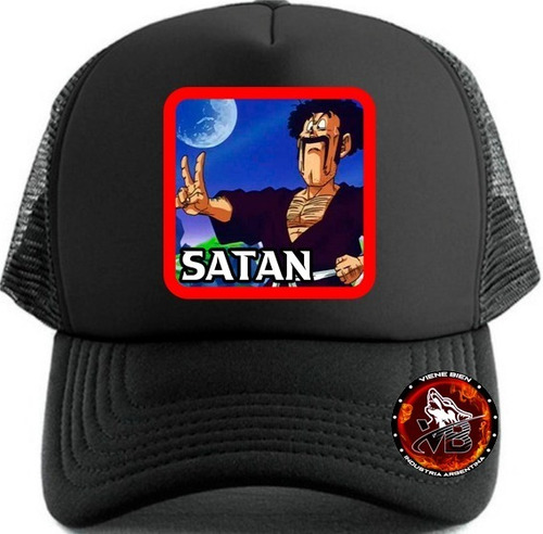 Gorra Dragon Ball Z Mr Satan Trucker (gorrasvienebien)