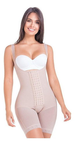 Faja Medio Muslo Maria E Beige 