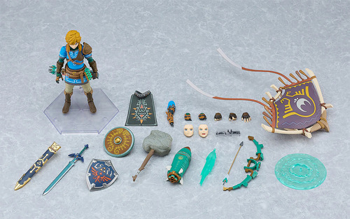 Figma link the legend of zelda lágrimas do reino good smile Versão DX