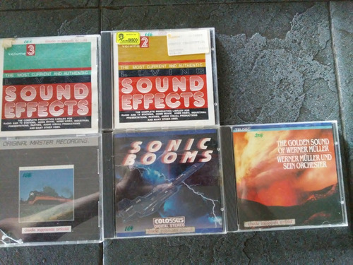 Cds De  Efectos Sonoros 