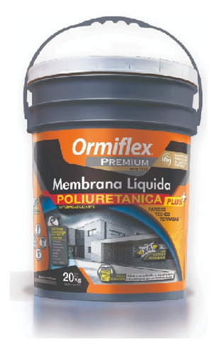 Membrana Líquida Poliuretánica Ormiflex 20 Kg