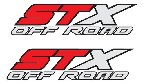 Sticker Stx Off Road Costado Batea Compatible Con F150 