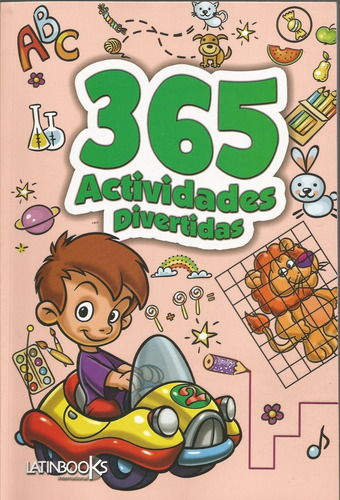 365 Actividades Divertidas - Naranja - Latinbooks