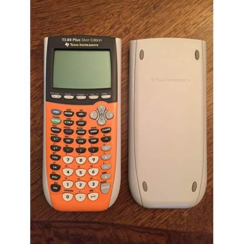 Calculadora Gráfica Ti-84 Plus Silver Edition (naranja...