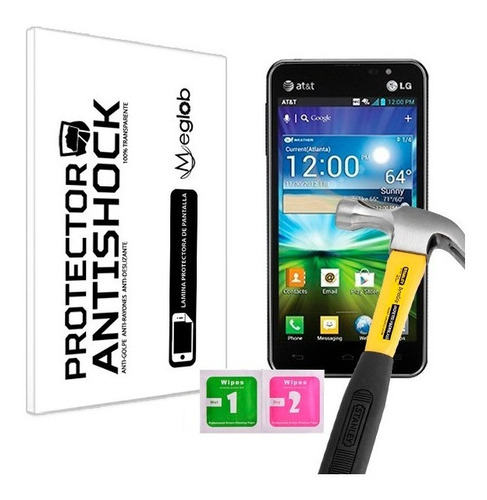 Protector De Pantalla Antishock LG Escape P870