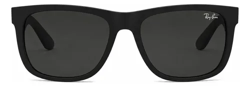 Óculos De Sol Justin Rb4165 Lente Preta Escura Uv400 Justin Preto