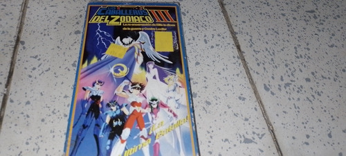 Los Caballeros Del Zodiaco Iii La Película En Vhs Español (Usado)