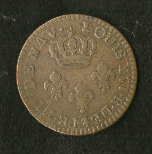 Cayena Francesa Moneda 2 Sous 1789 Km#1 - Argentvs