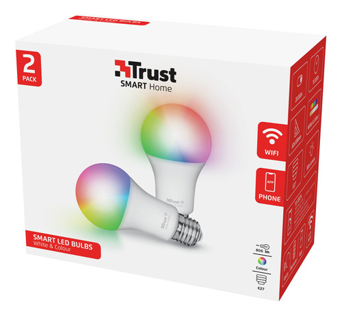 Lámparas Inteligentes Wifi Luces Pack Duo White Diginet