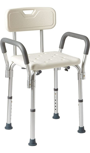 Silla De Regadera Con Reposabrazos Acolchados - Medline