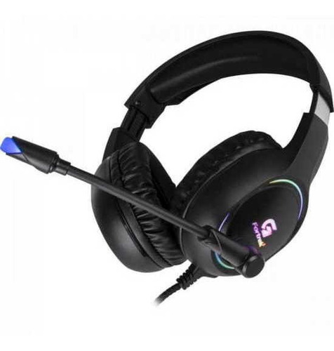 Imagem 5 de 7 de Headset Gamer Rgb Holt Preto Fortrek