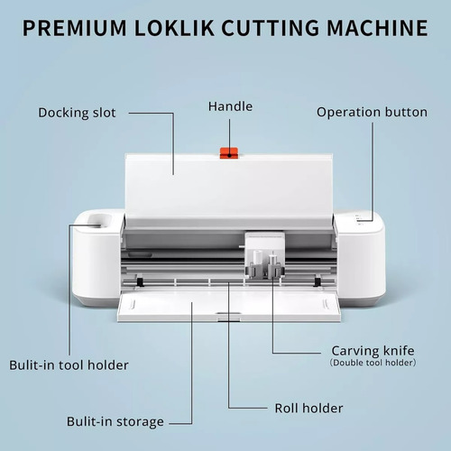 Loklik Crafter Cutting Machine Plotter De Corte Vinilo