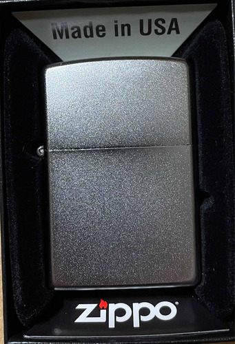 Imagen 2 de 5 de Encendedor Zippo Mod 205 - Cromado Satinado - Nuevo En Caja