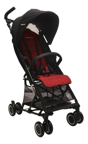 Cochecito de paseo Fisher-Price Alvis rojo con chasis color negro