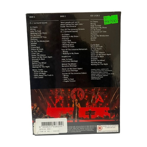Depeche Mode Tour Of The Universe Barcelona 2cd Dvd Nuevo Eu