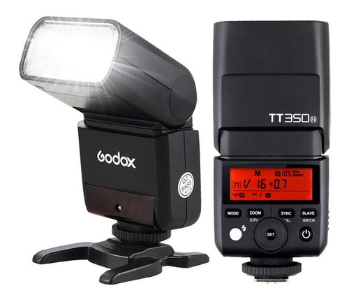 Imagen 2 de 6 de Flash Godox Mini Tt350n Para Nikon Ttl