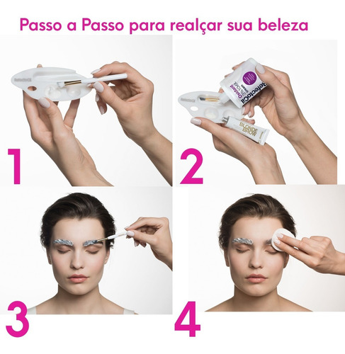Imagem 5 de 9 de Tinta Blonde Brow Refectocil Tintura P/ Sobrancelhas Cilios