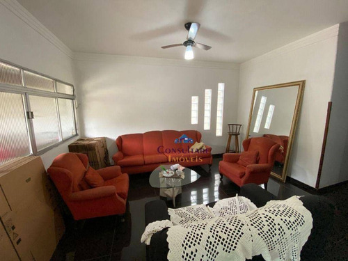 Imagem 2 de 25 de Casa Com 5 Dormitórios Para Alugar, 300 M² Por R$ 10.000,00/mês - Embaré - Santos/sp - Ca1460