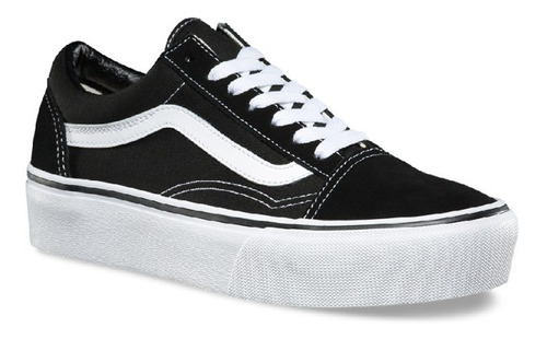 Tenis Vans 3 B3uy28 3 Black/white Old Skool Platform  22-26.