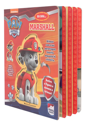 Paw Patrol - Eu sou...Marshall, de Fucci, Emma & Salgado, Virginia Pérez. Editorial Happy Books Editora Ltda., capa mole em português, 2017