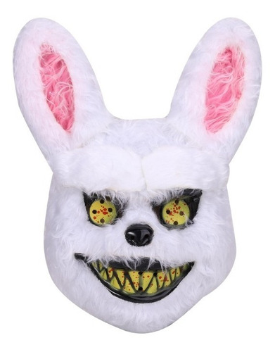 Imagen 1 de 2 de Mascara Careta Conejo Malvado Maldito Disfraz Halloween