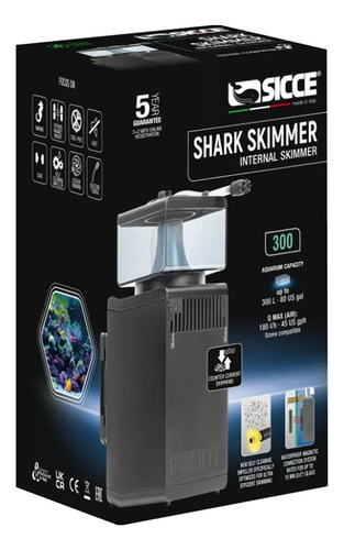Sicce Shark Nano 300 Skimmer Para Aquários 110v