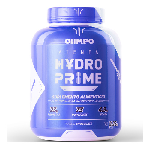 Olimpo Hydro Prime, 2.26kg 73 Servicios, 100% Hidrolizada